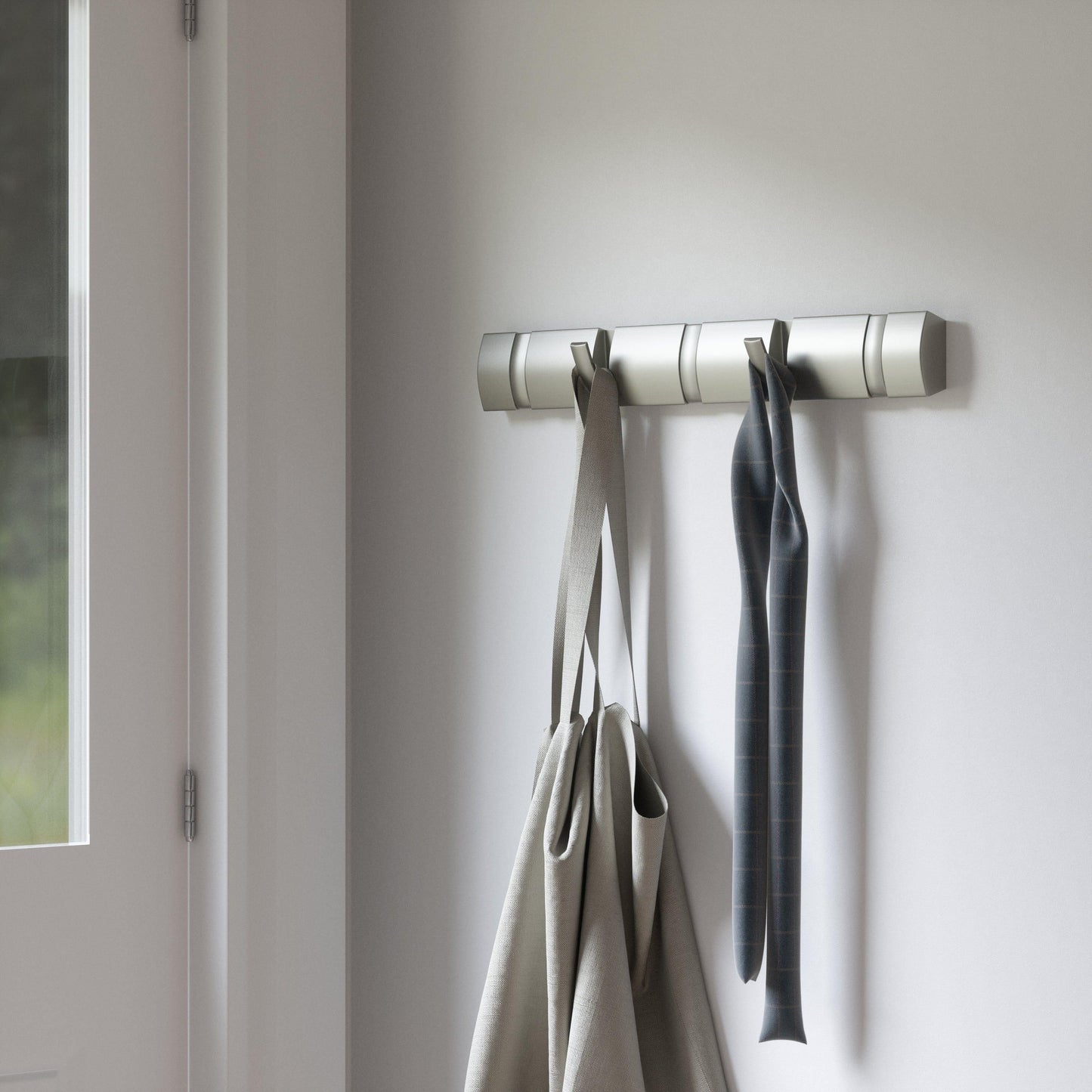 Flip Wall Mounted Coat Rack